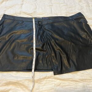 Women’s “leather” skirt